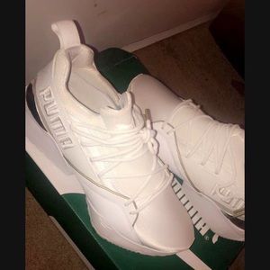 White Puma Sneakers